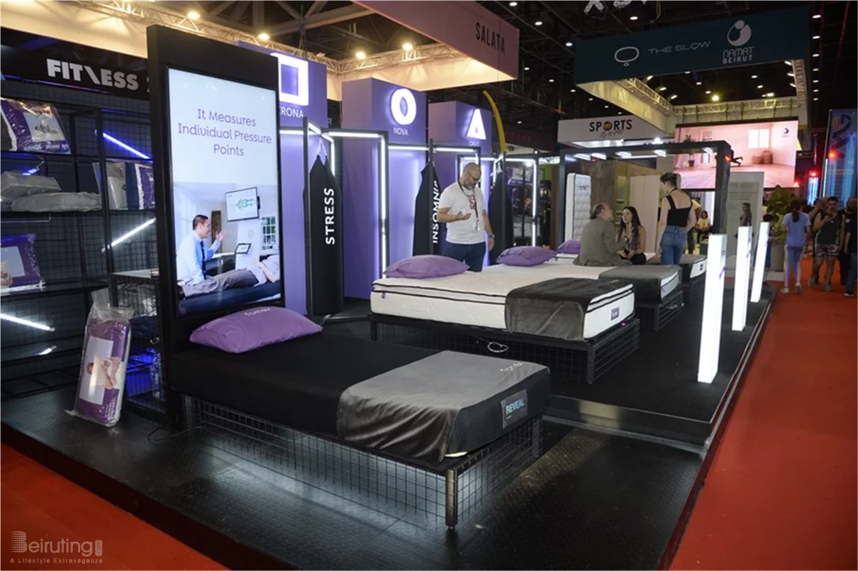 Fomex Mattress at Beirut Sports Festival